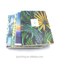 Softcover paper notebook plastic pvc softcover book